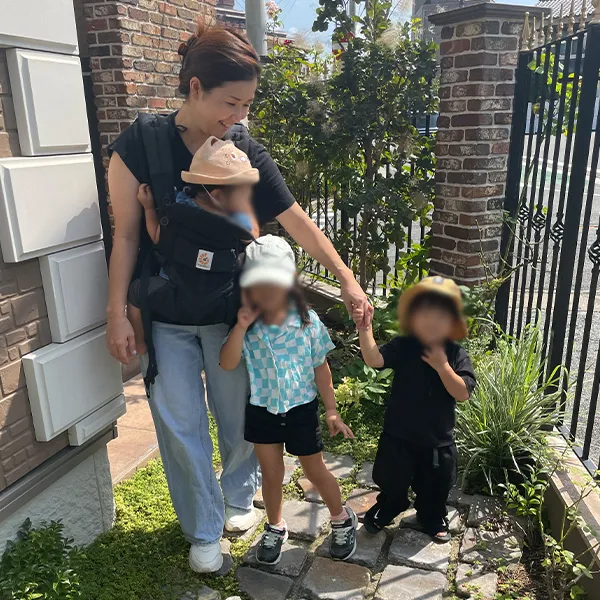 よつじさんとお子さん